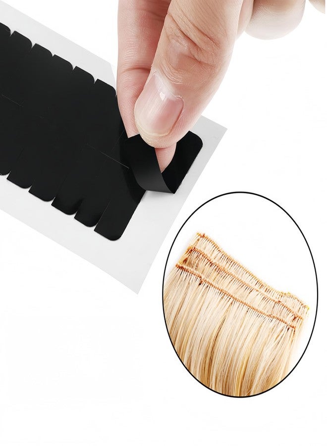 bepisof 360 pcs of Double-Sided blackhair Extension Tape, Strong Adhesive Tape, Invisible Waterproof Wig Tape, lace Wig Tape Hair Accessory Replacement Tape - Image 4